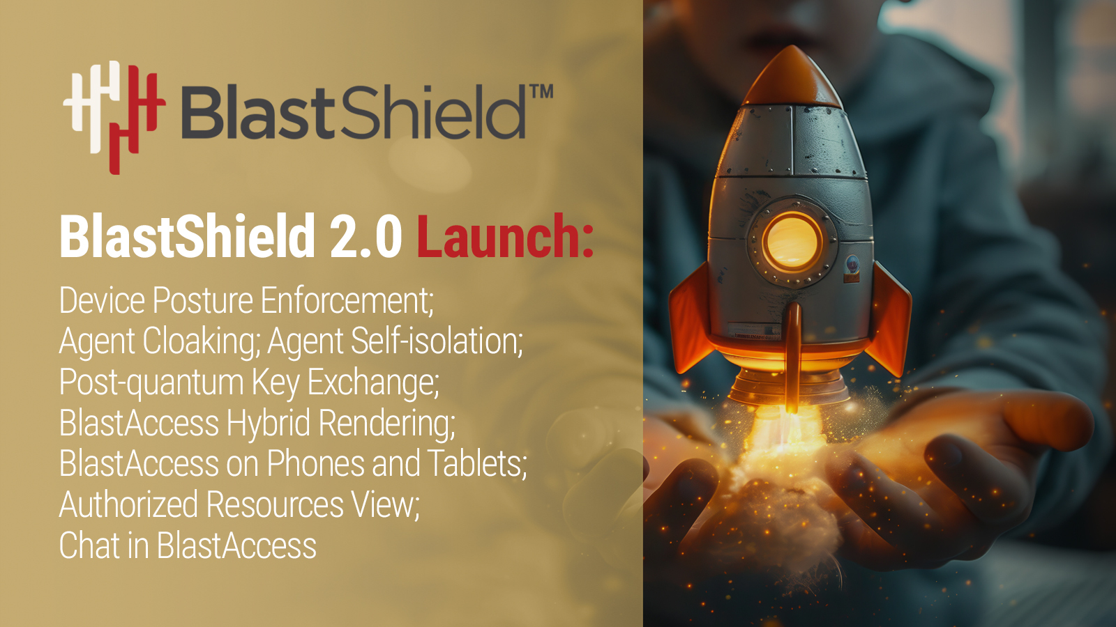 BlastShield Gateway Agent Screen