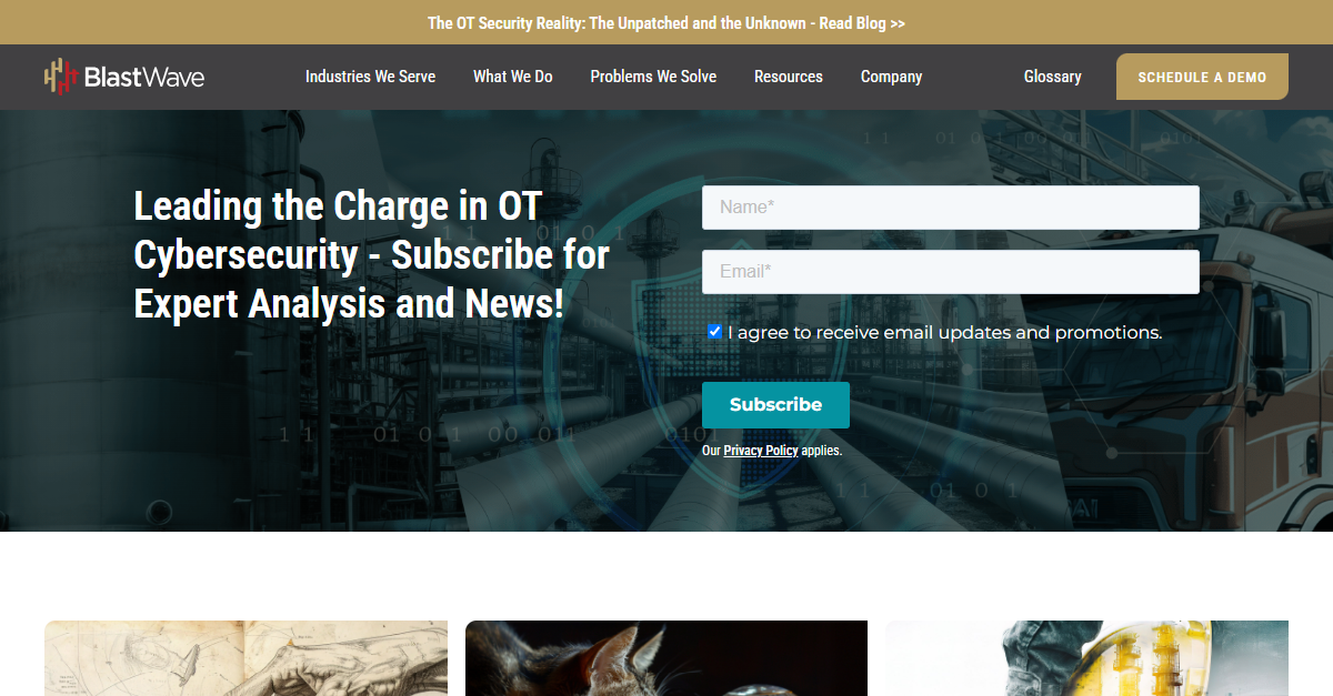 BlastWave Blog | OT Cybersecurity
